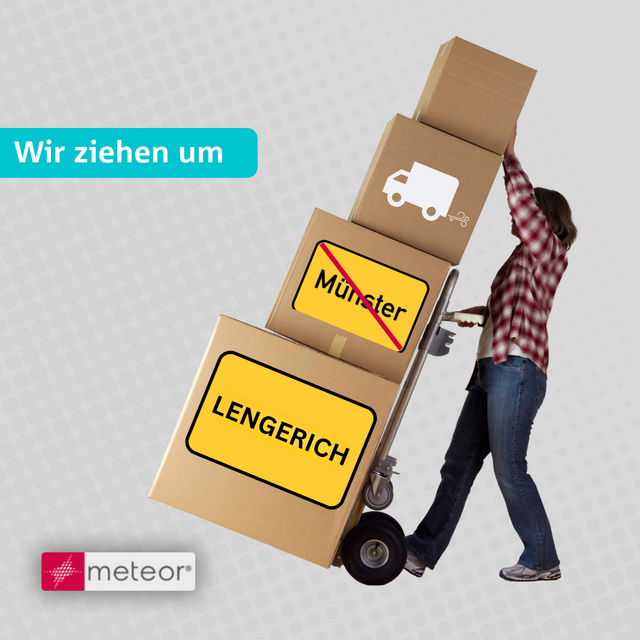 Umzug der meteor Niederlassung Münster