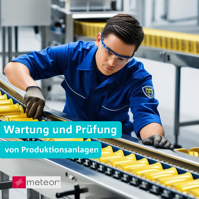 Wartung von Förderanlagen durch meteor