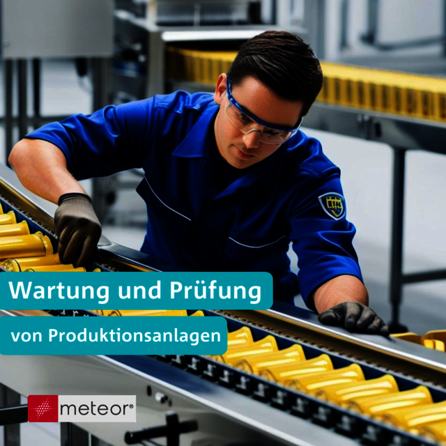 Wartung von Förderanlagen durch meteor